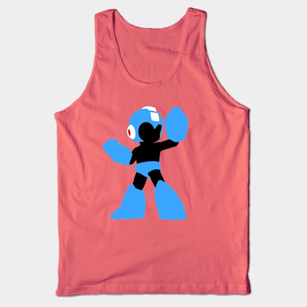 Capcom Forever - Mega Man Tank Top by Kevinokev